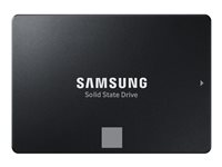 Samsung 870 EVO MZ-77E2T0B - SSD - salattu - 2 Tt - sisäinen - 2.5" - SATA 6Gb/s - puskuri: 2 Gt - AES 256 bittiä - TCG Opal Encryption MZ-77E2T0B/EU